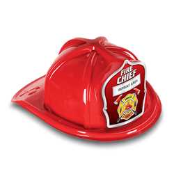 Fire Hat - Custom Fire Chief Silver Shield firefighting, fire safety product, fire prevention, plastic fire hats, fire hats, kids fire hats, junior firefighter hat, fire chief hat, junior fire chief hat, custom fire hat