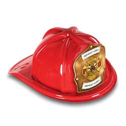 Fire Hat - Custom Gold Maltese Cross Shield firefighting, fire safety product, fire prevention, plastic fire hats, fire hats, kids fire hats, junior firefighter hat, custom fire hat