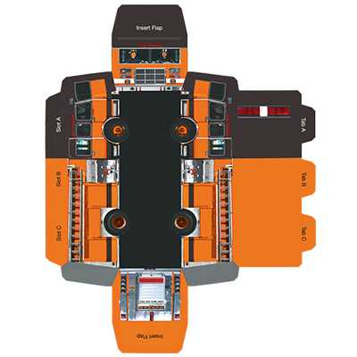 Orange/Black