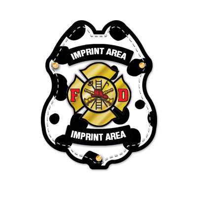 IS82 - Imprinted Dalmatian Sticker Badge